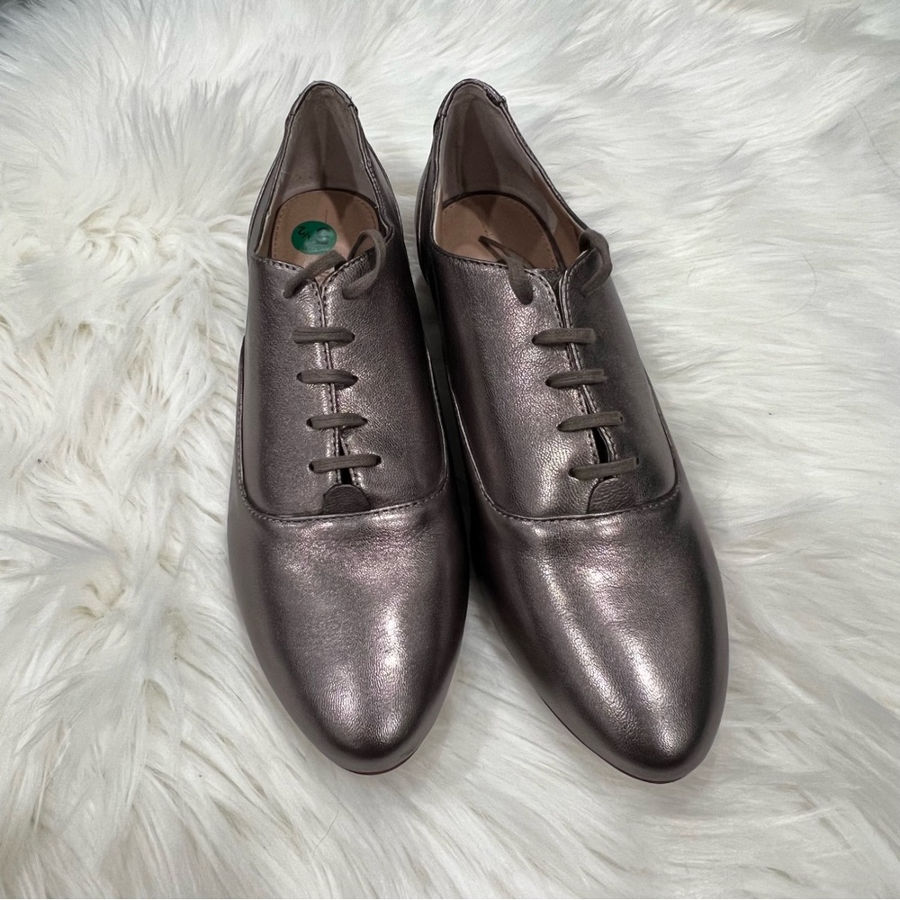 Banana Republic Pewter Leather Shoes
